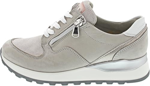 Waldläufer Hiroko sportlicher Schnürer Beige