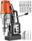 MD50 50mm Kit trapano a colonna magnetico 1680W Trapano elettrico da banco 2900LBS Magnet Force con punte da taglio anulari HSS, Potente ed efficiente(MD50 13PCS)