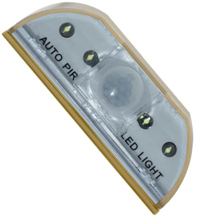 HOMSFOU Automatische Led Türschloss Licht Pir Bewegungsmelder Sensor Schlüssellochlampe Mit Infrarot Für Flur Treppenhaus Küche Ohne Batterie