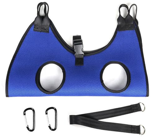 Haustier-Hängematte, Clip, Gehrung, für Haustiere, Nail-Art, Hängematte, Haustier-Hängematte für Haustiere, zum Fellpflegen, für Hunde, zum Aufhängen, für Medizin, Nahrung, Klettverschluss, Prävention