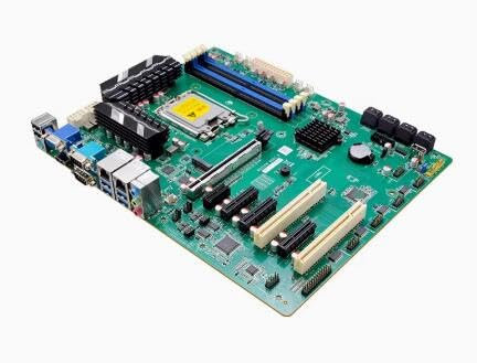 Placa base W680 ATX SBC compatible con Gen12 y 13 y 14 i9/i7/i5/i3 LGA1700 CPU de escritorio IPC placa base industrial con 6COM RAID 8SATA