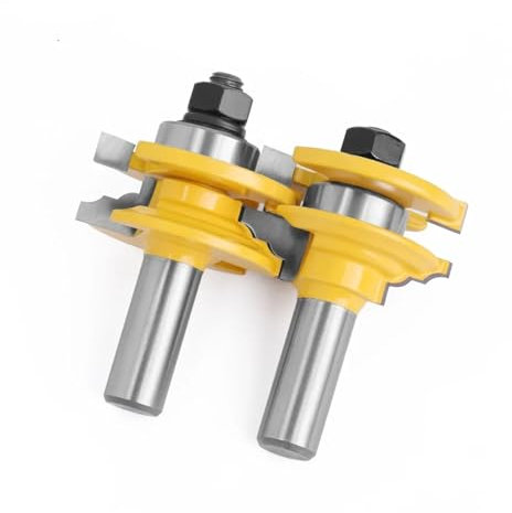 2pcs 1/2 Shank Door Round Corner Rail Stile Router Bit Milling Cutter For Wood Woodworking Tools 