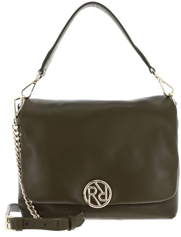 Roeckl Leder Umhängetasche Soho Crossover Small Moss olivgrün