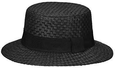 Miuno® Unisex Panamahut Herren Damen Partyhut Stroh Hut H51052 (schwarz)