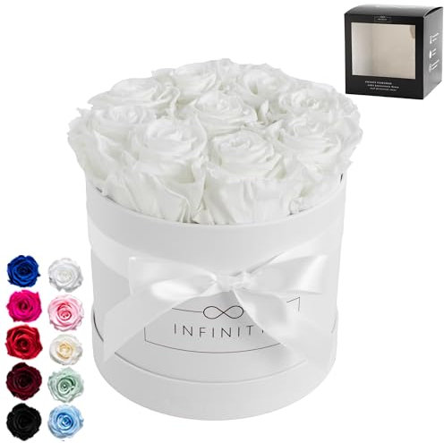 Infinity Flowerbox Medium Geschenkartikel, Pure White