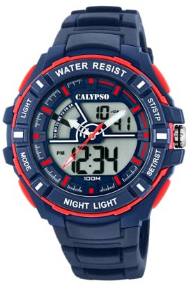 Calypso Watches Herren Analog-Digital Quarz Uhr mit Plastik Armband K5769/2