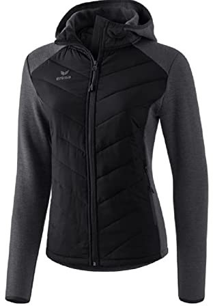 Erima Damen Steppjacke Function (2061907), schwarz, 46