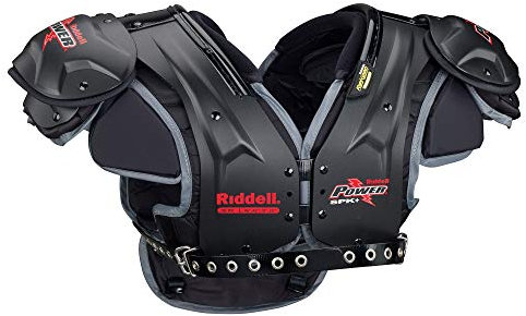 Riddell Power SPK+ QB/WR Position Pad - schwarz Gr. S