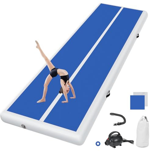 airtrack matte mit elektrischer Luftpumpe 20cm hoch 3 M Tumbling Matten Aufblasbare turnmatte Matte gymnastikmatte Yogamatte Camping Trainingsmatte