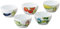 Noritake Studio Ghibli Neighbor Totoro 4.33 x H2.36 Inches,10.1 fl.oz Ceramic Bowls Appetizers Ice Cream or Desserts Set of 5 Bowls Vegetable Series VF945791704-15