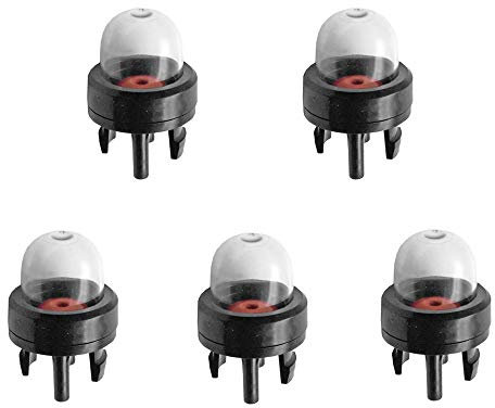 5 PCS Primer Bulb General Fuel Pump Replace Snap in Primer Bulb Fit for Various Chainsaw Strimmer Carburettor Spare Parts Pack