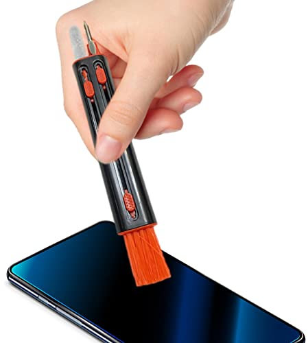 YUANXING nettoyage clavier pour écouteurs, brosses nettoyage multifonctions pour casque avec clavier, nettoyage électronique multi-outil pour ordinateur portable
