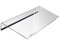 Rison du clavier, support de clavier à ordinateur incliné, collision de clavier pour ordinateur de bureau stand de clavier 17x5.7 pouce de clavier acrylique support de clavier ergonomique avec bande