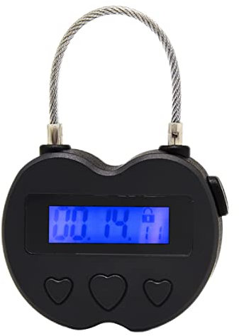 Timer Padlock LCD Afficher le verrouillage du temps USB Lock de temporisation rechargeable Verrouillage comportemental Habit Aid Time Lock