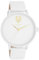 Oozoo - Timepieces Damen Uhr in White (alu) | Armbanduhr Damen mit Lederarmband | Moderne Uhr für Frauen | Edle Analog Damenuhr in rund C11343 (42mm Gehäuse)