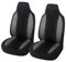 CIMIUS Für Toyota Für Aygo Zurück Eimer Auto Sitzbezüge Universal 2 Stücke Auto Seat Protector Autositzbezüge Komplettsets(3)