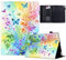 TEDTIKJT Hülle für Tablette iPad Mini 5 2019 7.9 Hülle PU Leder Flip Cover Schutzhülle mit Kartenschlitz Ständer für iPad Mini 5/iPad Mini 4/iPad Mini 3/iPad Mini 2/iPad Mini 1 Cover,Bunte Blumen