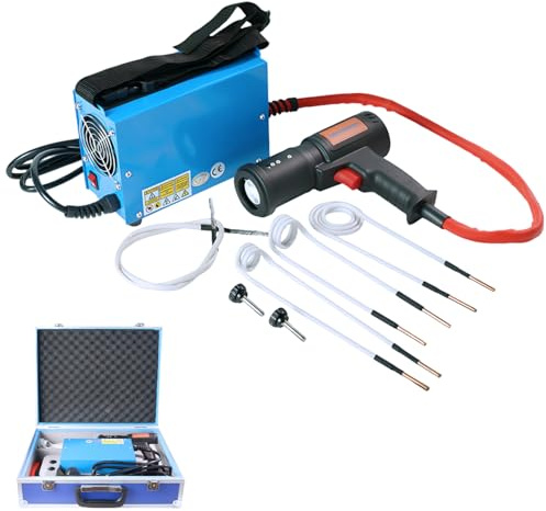 Kit de Chauffage Magnétique à Induction - Chauffage à Induction Magnétique | 1500 W - 750 °C - Pour Voiture- Chauffage à Induction Magnétique - Avec 4 Bobines de Chaleur - Chauffage à Induction