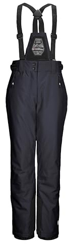 Killtec Mädchen Skihose/Funktionshose mit abnehmbarem Latz, Kantenschutz und Schneefang Ksw 213 Grls Ski Pnts
