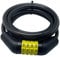 VIAVITO Bike Cable Lock Heavy Duty 1.8m Long Braided Steel High Security Anti-Theft Lightweight Flex Cycling Coil Hoop for Bicycle, Scooter, Skateboard, Gate, Door, w/ 4-Digit Combination Code
