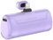 Kuulaa Mini Batterie Externe pour iPhone 4500 mAh, Mise à Niveau 12W PD Charge Rapide, Petite Batterie Externe Compatible avec iPhone 14/14 Pro Max/13 Pro/13/12/11/XS/XR/8/7/6 - Violet