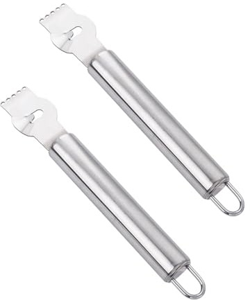 EOWVISN 2 Pieces Of Lemon Shaving, Lemon Grater, Peeler, Lemon Peeling Tool, Stainless Steel Peeler, Paring Knife.