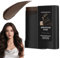 2-in-1 Haarfarbe Stick & Kamm, sichere und bequeme Kamm Haarfarbe, Touch up Stick, wasserdicht und schweißdicht für schnelle Berührung,02# Dunkelschwarz Braun