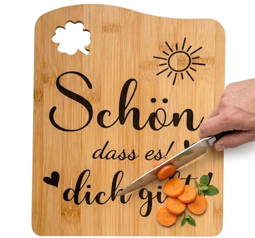 Geschenke für Frauen Bambus Schneidebrett Grillplatte Geburtstagsgeschenk Muttertagsgeschenke für Mama Oma Frau Schwester Geschenk für Frauen Geburtstag Weihnachten