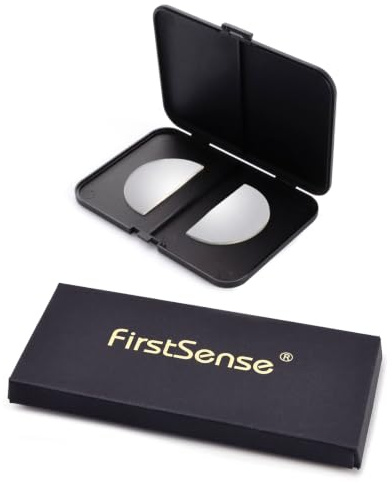 firstsense Stick on Reading Lenses Removable Reusable | Magnifying Bifocal Readers,Convert Sunglasses Sport Glasses Ski Goggles into Magnified Readers, No Water Needed