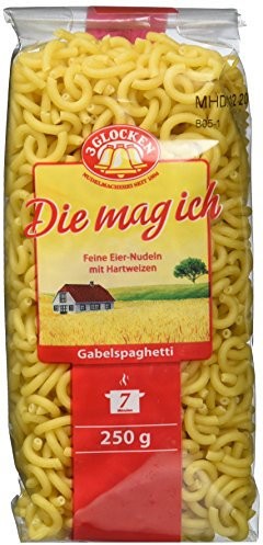 3 GLOCKENDie mag ich Gabelspaghetti, 6er Pack (6 x 250 g)