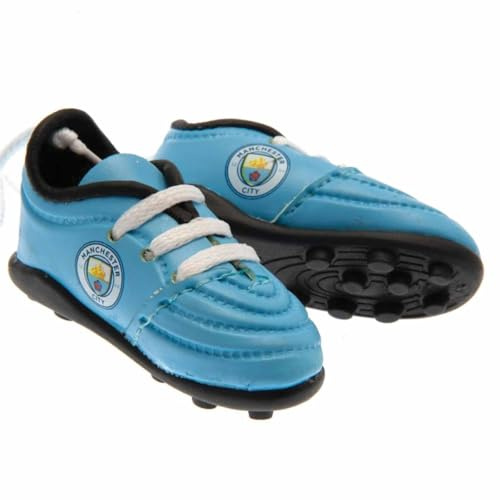 Manchester City FC Football Club Hanging Car Window Mini Blue Boots Official Product