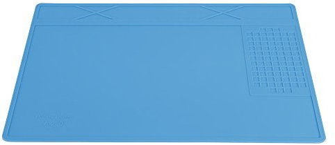 Lötmatte Silikon Lötmatte Magnetische Arbeitsmatte, Silikon Hitzebeständige Matte Silikonmatte Große Lötmatte Elektronische Arbeitsmatte Schweißdecke