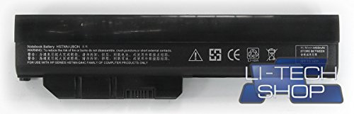 Li-tech Batterie compatible pour HP Compaq Mini 311C-1070SF Noir