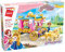 Qman 2614 Königliche Kutsche Princess Leah Schloss Klemmbaustein-Set für Mädchen Kinder ab 6 Jahre