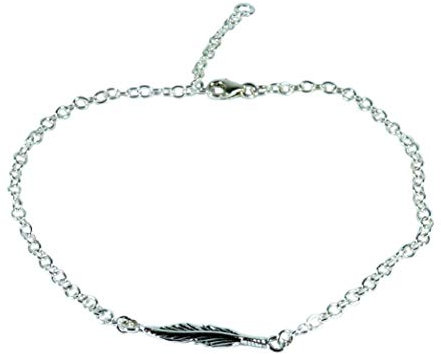 Westernlifestyle Armband Armkette mit Feder 925er Sterling Silber Indianerschmuck