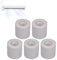 Tissting 5 PièCes Ruban D'éTanchéIté pour Conduits De Isolant Climatisation Tuyau Cuivre PVC Climatiseur Isolation Sangle De Cravate Ruban RéSistant à La Traction Avec 60 mm Largeur(Gris)