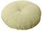 QTQHOME Abnehmbarer Baumwoll-Pouf für Zen, Yoga, Balkon, Tatami-Kissen, japanisches einfarbiges Meditationskissen, dickes Bodenkissen, rundes Leinen-Bodenkissen, grün, Durchmesser: 50 cm