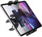 Oilcan Fahrrad Tablet Halterung, Lenker Tablet Handyhalter für Crosstrainer/Spinning Bike/Laufband/Training Fahrrad Kompatibel mit iPad mini Air Pro, iPhone, Samsung Tab, Lenovo, Huawei (4-12.9)