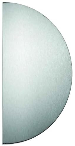 HERACLES - Plaque demi lune 300x150mm adhésive inox 304 épaisseur 0,8mm - HERACLES - 19-0620-9900