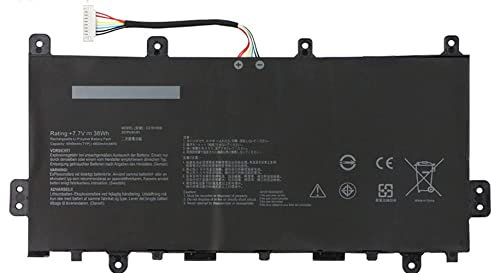 ASKC C21N1808 Laptop Batterie pour ASUS Chromebook C423NA C523NA Series C423NA-BV0001 C423NA-1A C423NA-EB C423NA-DH02 C523NA-A20007 C523NA-BR0035 C523NA-1A 7.7V 38Wh