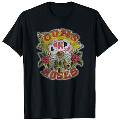 Cartes officielles Guns N' Roses Distress T-Shirt
