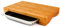 cleenbo® Schneidbrett mit Auffangschale cube bamboo 2. Wahl Profi Holz Küchenbrett aus Bambus - Schneidebrett mit Auffangbehälter (Gastro Edelstahl Auffangwanne/Behälter), Maße: 43 x 29 x 7 cm