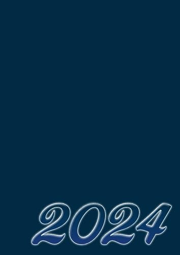 Just Blue - Terminplaner 2024 mit Softcover für Arztpraxis, Friseur, Gastro, Kosmetikstudio, Werkstatt u.v.m.: Buchkalender, Tagesplaner, ... DIN A4, 3 Mitarbeiter, 15 Min Takt, deutsch