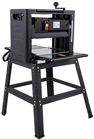 Raboteuse électrique, raboteuse à Bois 12/12,5/13 Pouces avec Support et échappement de poussière pour Outil électrique de Travail du Bois 1800 W 8000 TR/Min (Couleur : 12 Pouces)