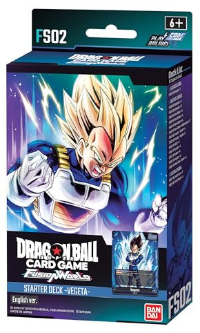 Bandai Dragon Ball Super CG: Starter Deck – Fusion World (FS02) | Sammelkartenspiel | ab 6 Jahren | 2 Spieler | 30 Minuten Spieldauer