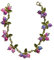 TENCOCO Süße Frühlingspflanzen-Armbänder für Frauen, Vintage-Statement, bunte Perlen, Cranberry-Blätter, Armband, Armreif, weiblicher Schmuck, Lila