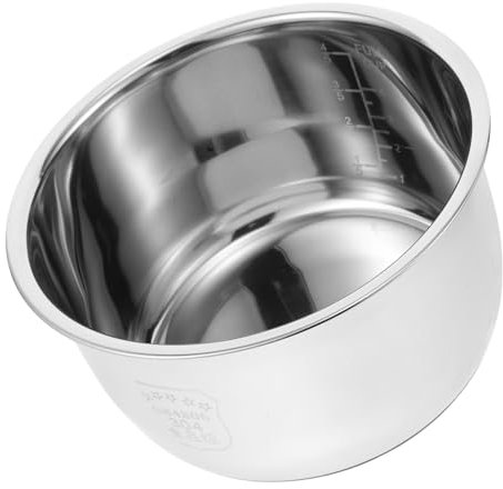 PRETYZOOM Olla Interior Universal para Olla Arrocera, Olla Interior para Olla Instantánea, Olla Interior Antiadherente, Piezas De Repuesto para Olla Arrocera De 3l, Accesorios