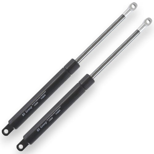 Ventadecolchones - Hidráulico De Gas Amortiguador para Canapé 1250 N | Canapés de 120 a 150 cm Ancho | Pack 2 Unidades