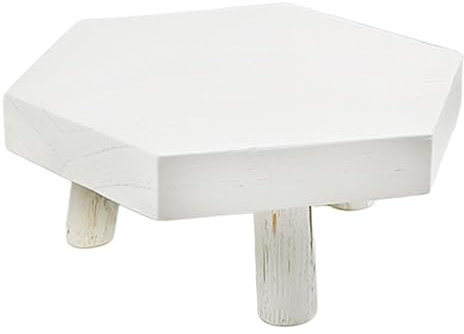 Support pour jardinière en bois - Support pour plantes Tabouret en bois, piédestal porte-fleur décoratif | Exposants pour pots de plantes, présentoirs de vases en bois pour jardin intérieur et