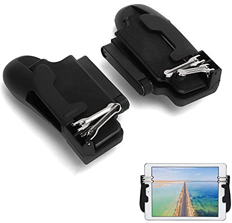 Asixxsix Tablet Aim Gamepad, PUBG -Controller für Tablet 6 Trigger, Empfindlicher Aim -Gamepad -Trigger, Universal 1 -Paar -Spielzubehör, für Pad Tablet PUBG -Spielzubehör